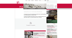 Desktop Screenshot of pckmainz.de